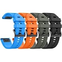 NotoCity Correa Garmin Fenix 5- Silicona Reemplazo Correa para Garmin Fenix 6-Fenix 6 Pro-Fenix 5-Fenix 5 Plus…
